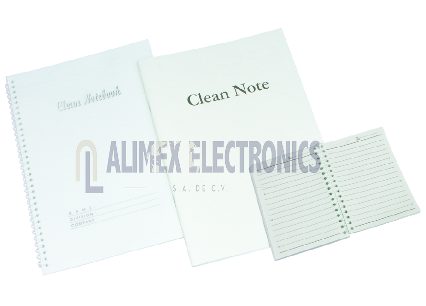 Notebook for cleanroom