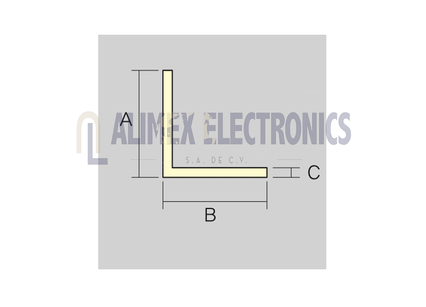 L-Type Plastic Angle: 4 Meters - Image 2