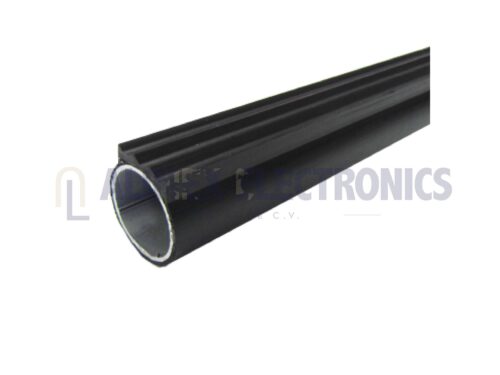ESD Plastic Coated Pipe, Flat, Black