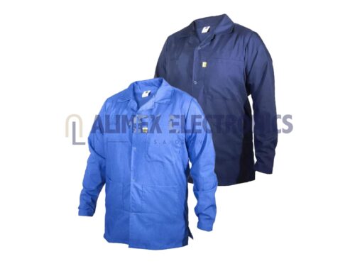 Antistatic ESD Cotton Polyester Gown